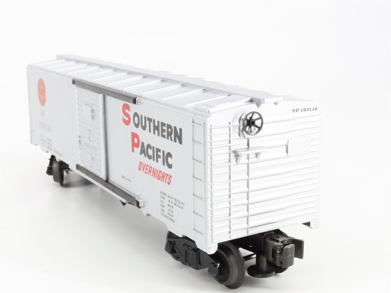 O Scale Williams WAL#02 SP Southern Pacific 40' Box Car 163116 RTR