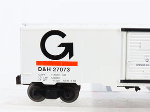 O Scale Williams D&H Delaware & Hudson 40' Box Car 27073 RTR