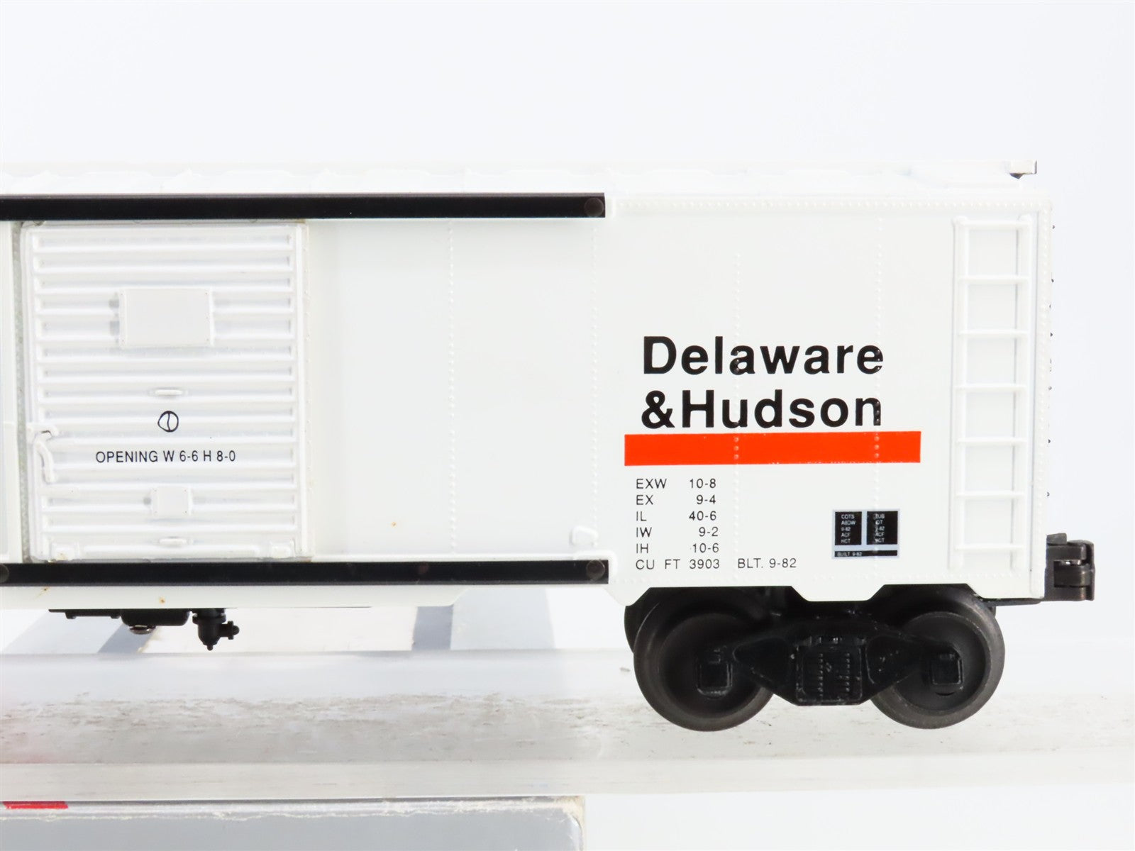 O Scale Williams D&H Delaware & Hudson 40' Box Car 27073 RTR