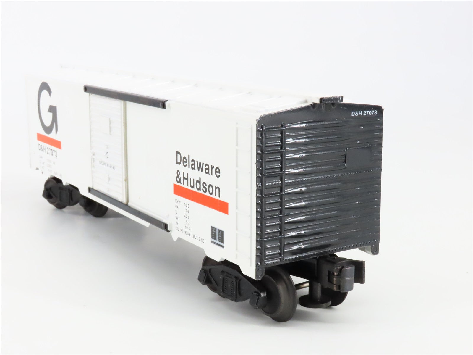 O Scale Williams D&H Delaware & Hudson 40' Box Car 27073 RTR