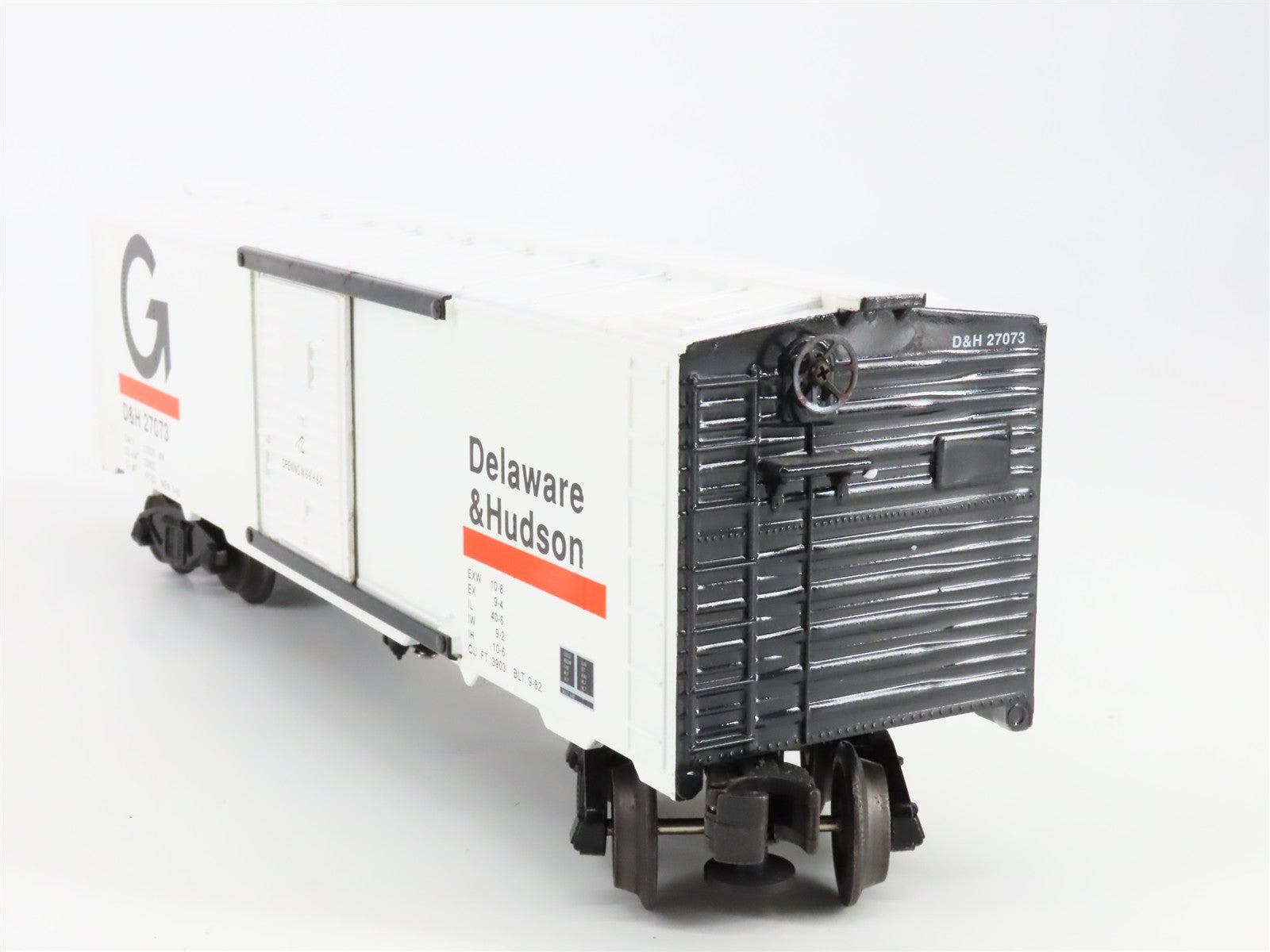 O Scale Williams D&H Delaware & Hudson 40' Box Car 27073 RTR