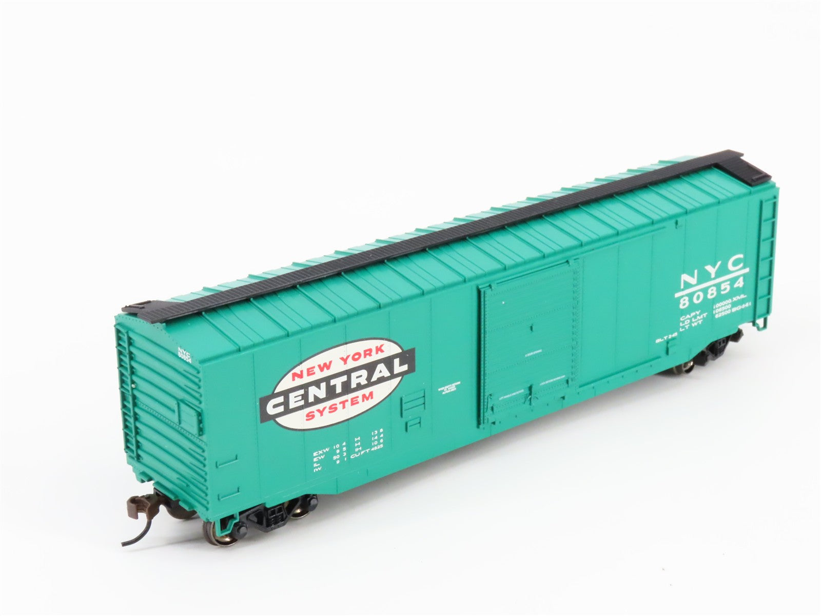HO Scale Bachmann 19402 NYC New York Central 50' Box Car 80854 RTR