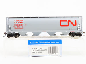 HO Scale Bachmann 19113 CN Canadian National 4-Bay Cylindrical Grain Hopper RTR