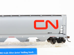 HO Scale Bachmann 19113 CN Canadian National 4-Bay Cylindrical Grain Hopper RTR