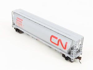 HO Scale Bachmann 19113 CN Canadian National 4-Bay Cylindrical Grain Hopper RTR