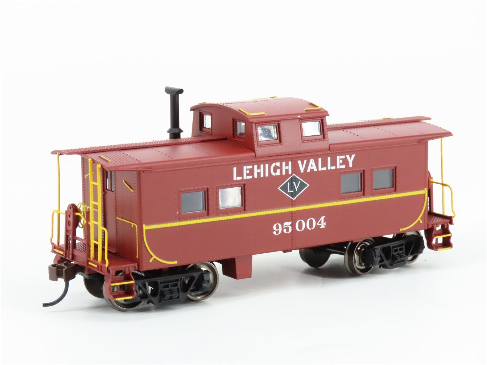 HO Scale Bachmann 16808 LV Lehigh Valley Northeast Steel Caboose 95004 RTR