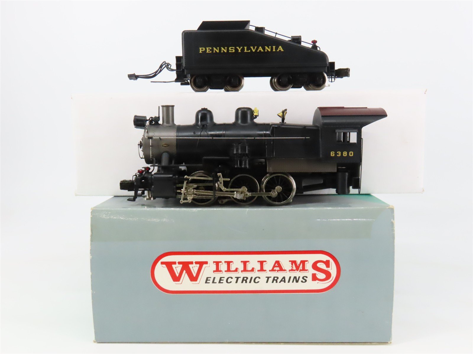 O Gauge 3-Rail Williams BRASS 5200 PRR Pennsylvania 0-6-0 B6sb Steam #6380