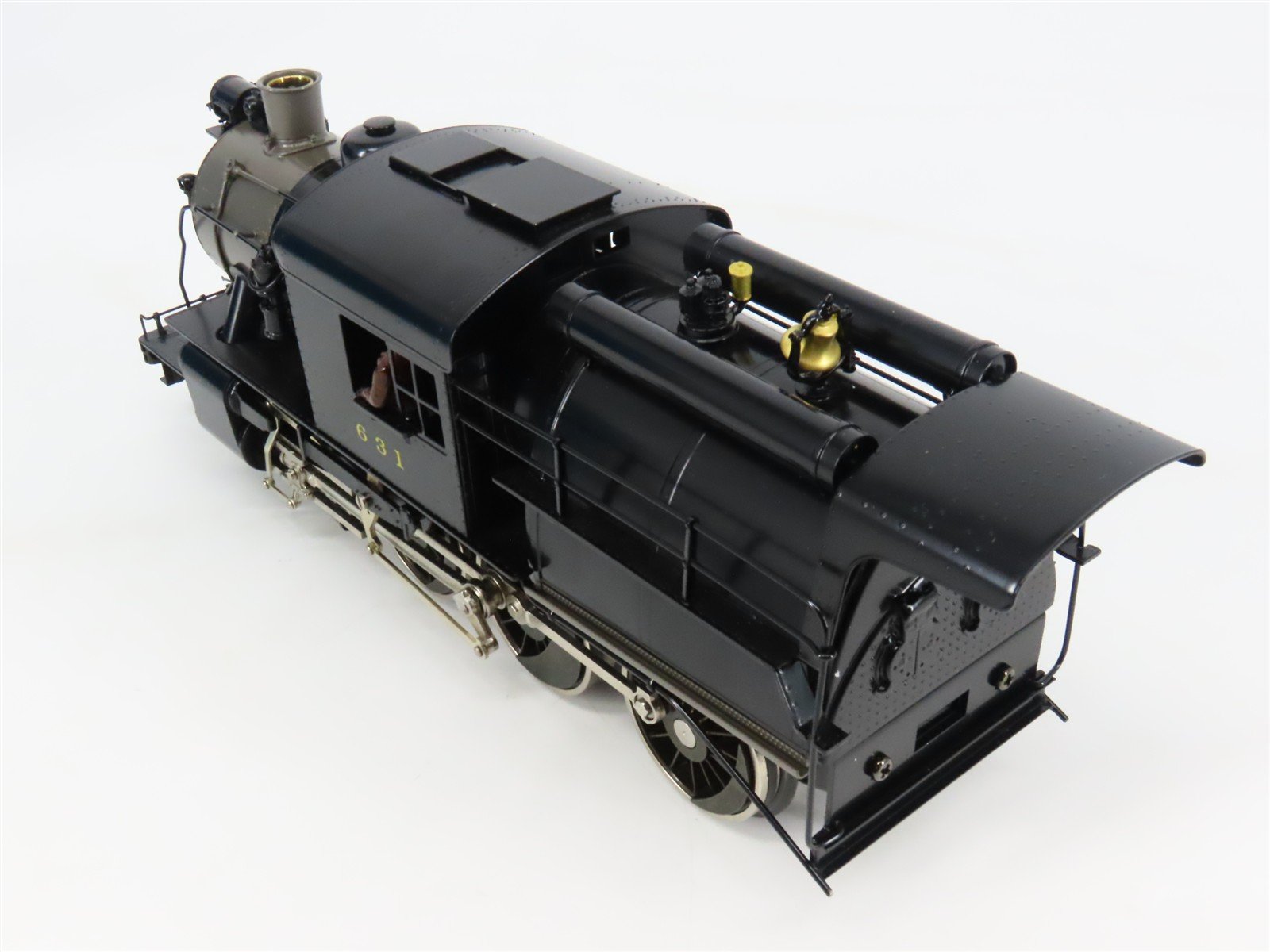 O Gauge 3-Rail Williams BRASS 5015 CNJ Jersey Central 4-6-0 Camelback Steam #631