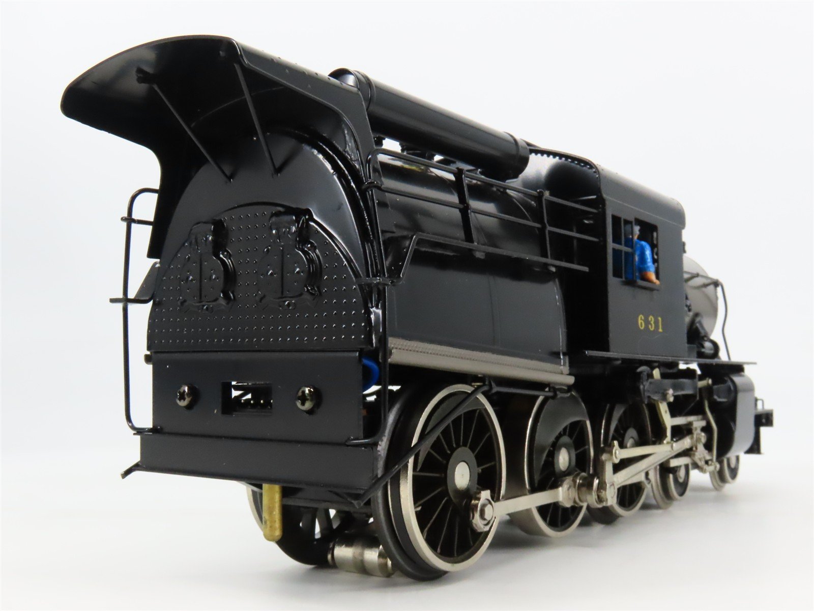 O Gauge 3-Rail Williams BRASS 5015 CNJ Jersey Central 4-6-0 Camelback Steam #631