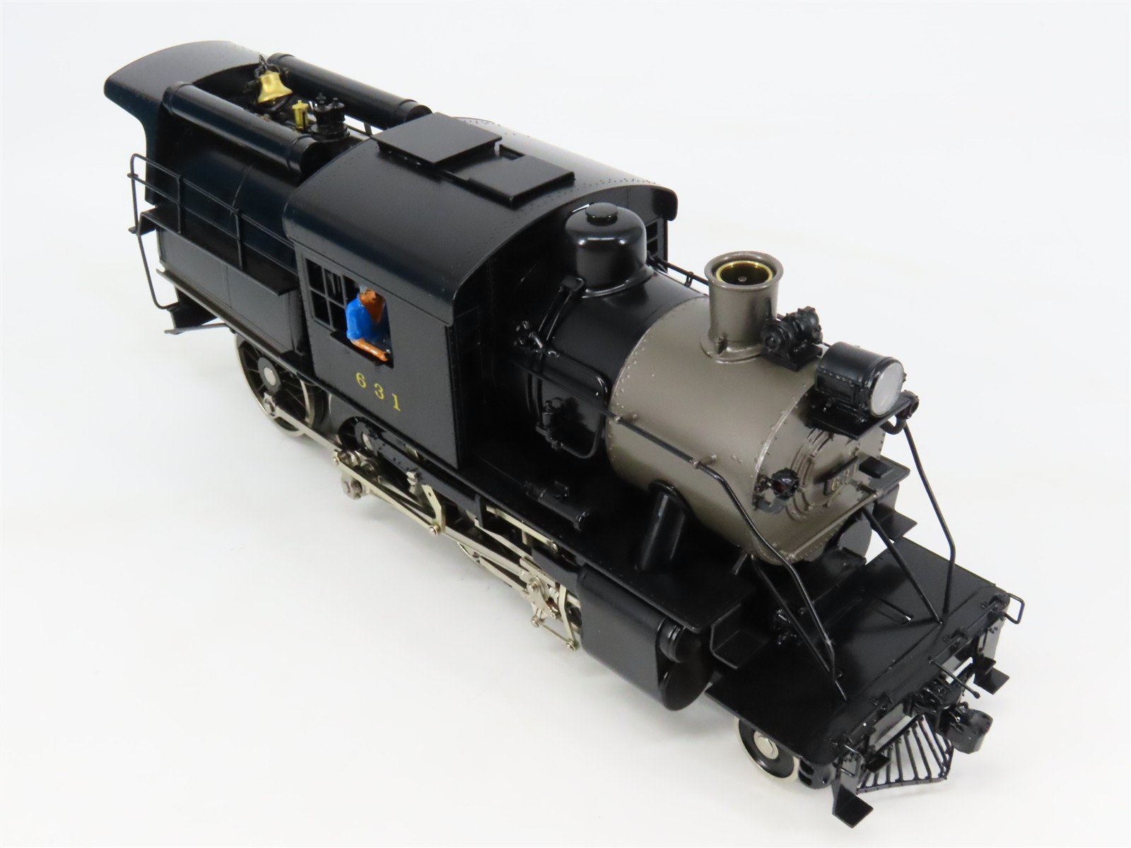 O Gauge 3-Rail Williams BRASS 5015 CNJ Jersey Central 4-6-0 Camelback Steam #631
