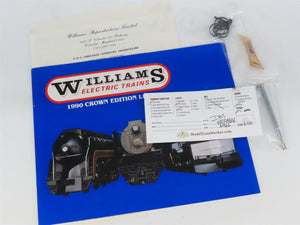 O Gauge 3-Rail Williams BRASS 5015 CNJ Jersey Central 4-6-0 Camelback Steam #631