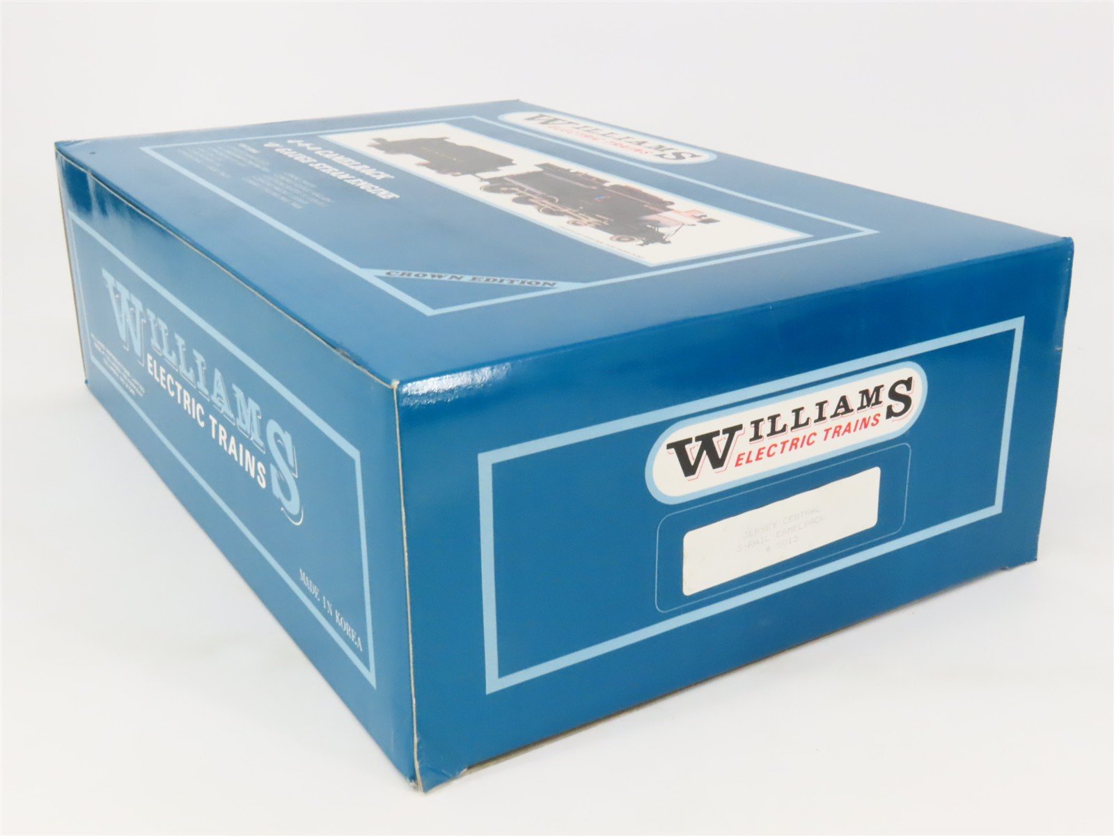 O Gauge 3-Rail Williams BRASS 5015 CNJ Jersey Central 4-6-0 Camelback Steam #631