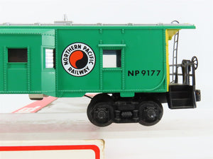 O27 Gauge 3-Rail Lionel 6-9177 NP Northern Pacific Bay Window Caboose #9177