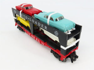 O Gauge 3-Rail Lionel Lines Postwar 6414 Evans Double-Decker Auto-Loader w/ Cars