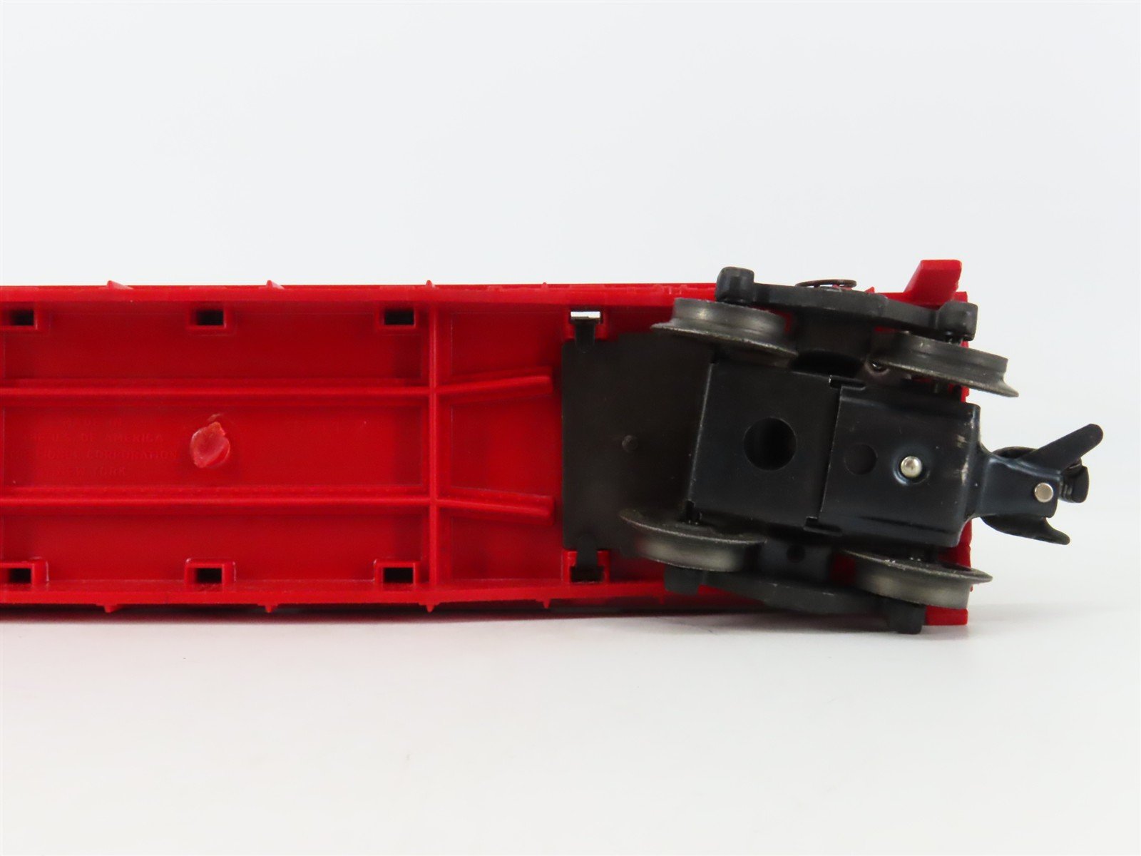 O Gauge 3-Rail Lionel Lines Postwar 6414 Evans Double-Decker Auto-Loader w/ Cars