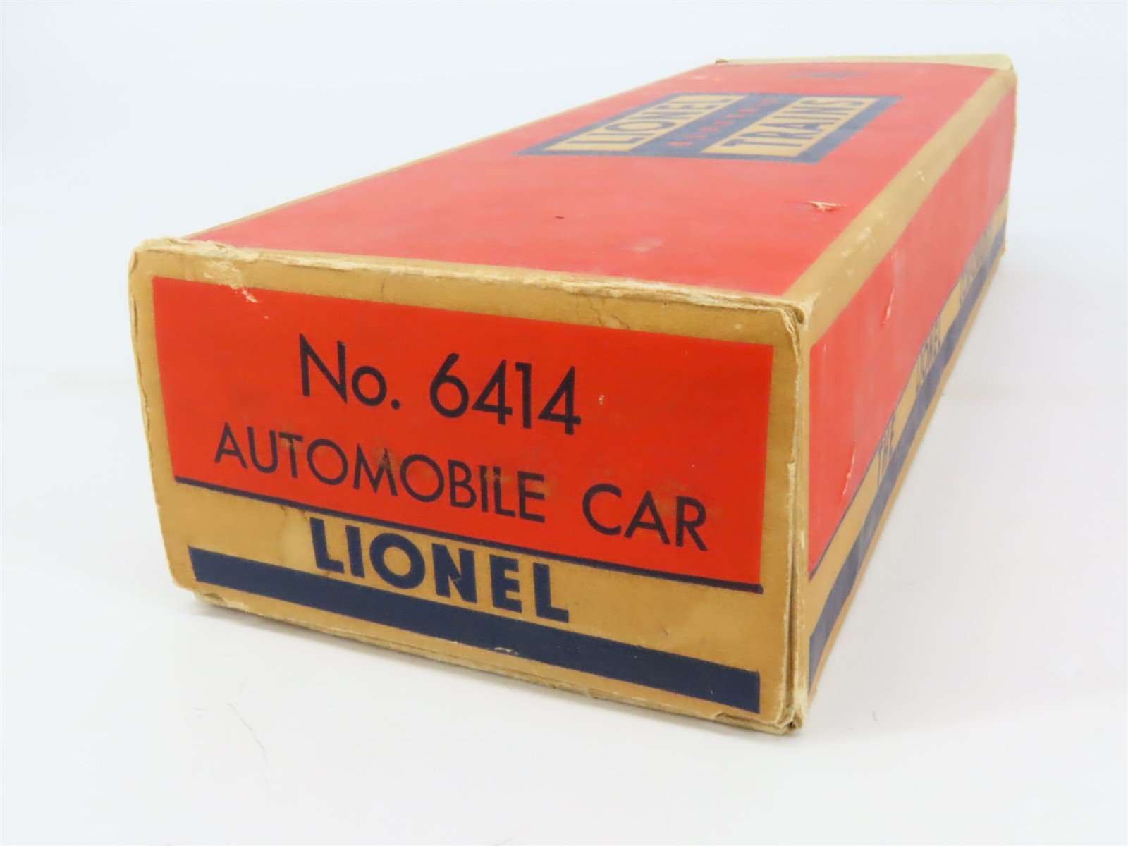 O Gauge 3-Rail Lionel Lines Postwar 6414 Evans Double-Decker Auto-Loader w/ Cars