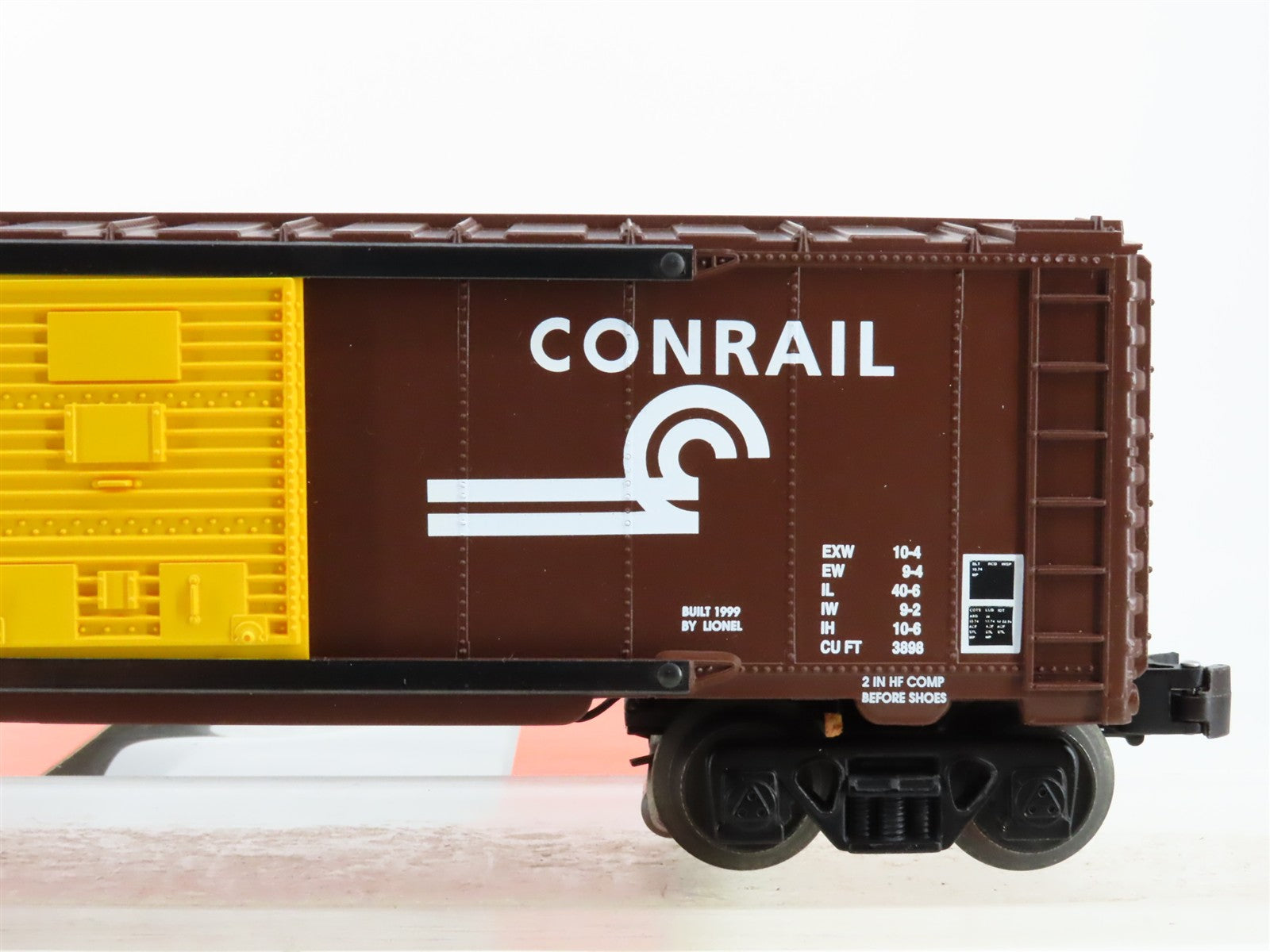 O Scale Lionel 6-19860 CR Conrail Box Car 169671 RTR w/ Railsounds