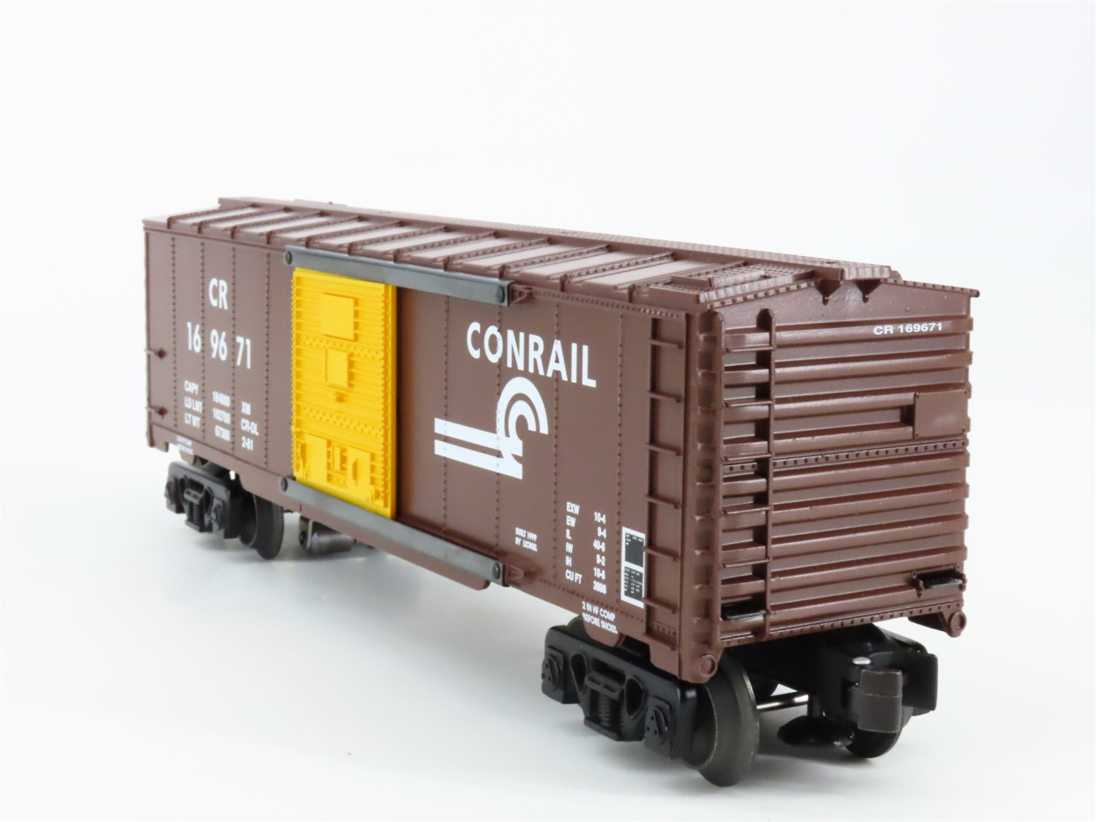 O Scale Lionel 6-19860 CR Conrail Box Car 169671 RTR w/ Railsounds