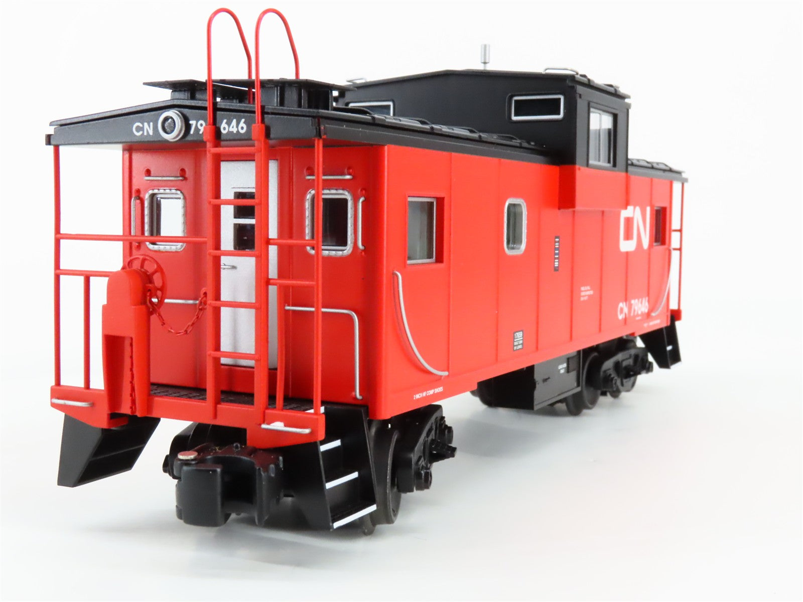 O Scale Lionel 6-17659 CN Canadian National Extended Vision Caboose 79646 RTR