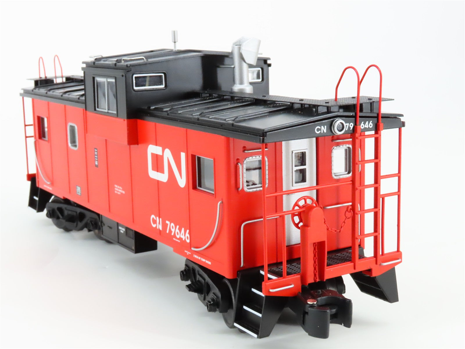 O Scale Lionel 6-17659 CN Canadian National Extended Vision Caboose 79646 RTR