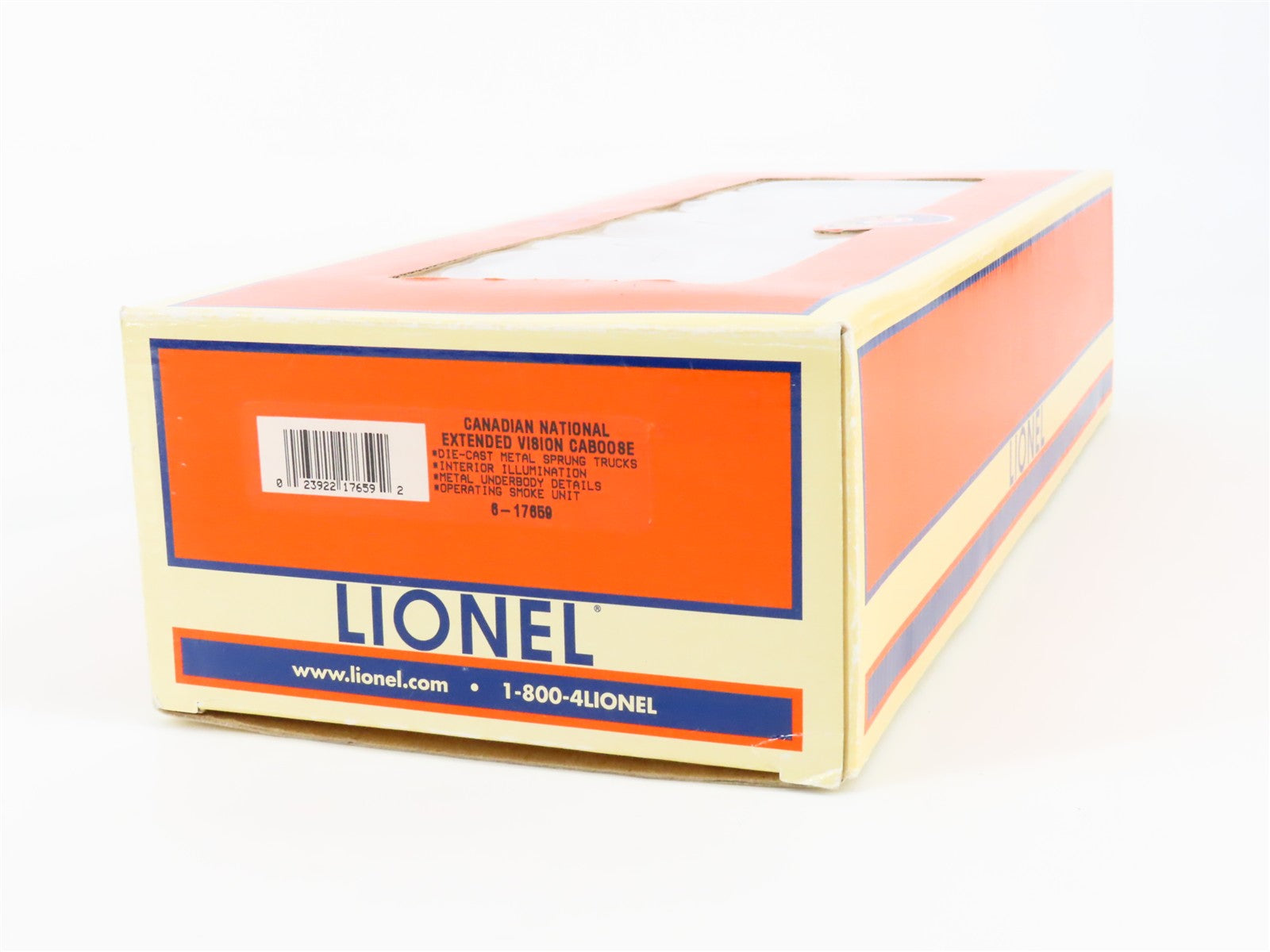 O Scale Lionel 6-17659 CN Canadian National Extended Vision Caboose 79646 RTR