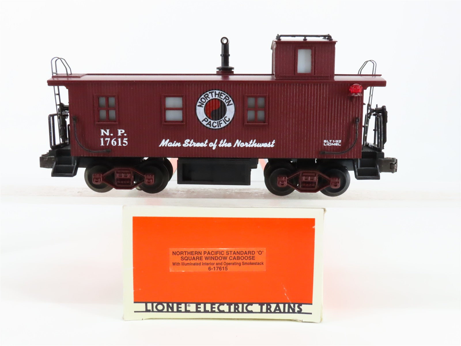 O Scale Lionel 6-17615 NP Northern Pacific Caboose 17615 RTR