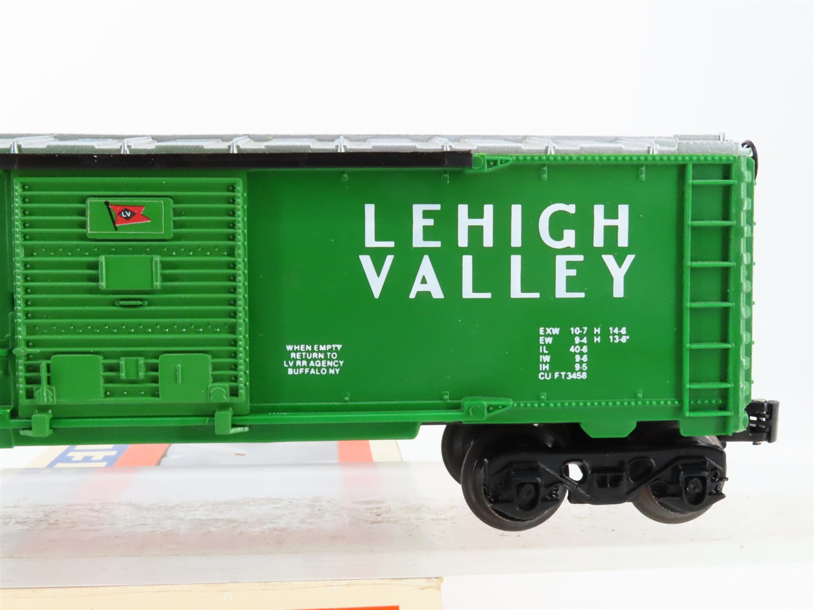 O Scale Lionel 6-9473 LV Lehigh Valley 40' Box Car 9473 RTR