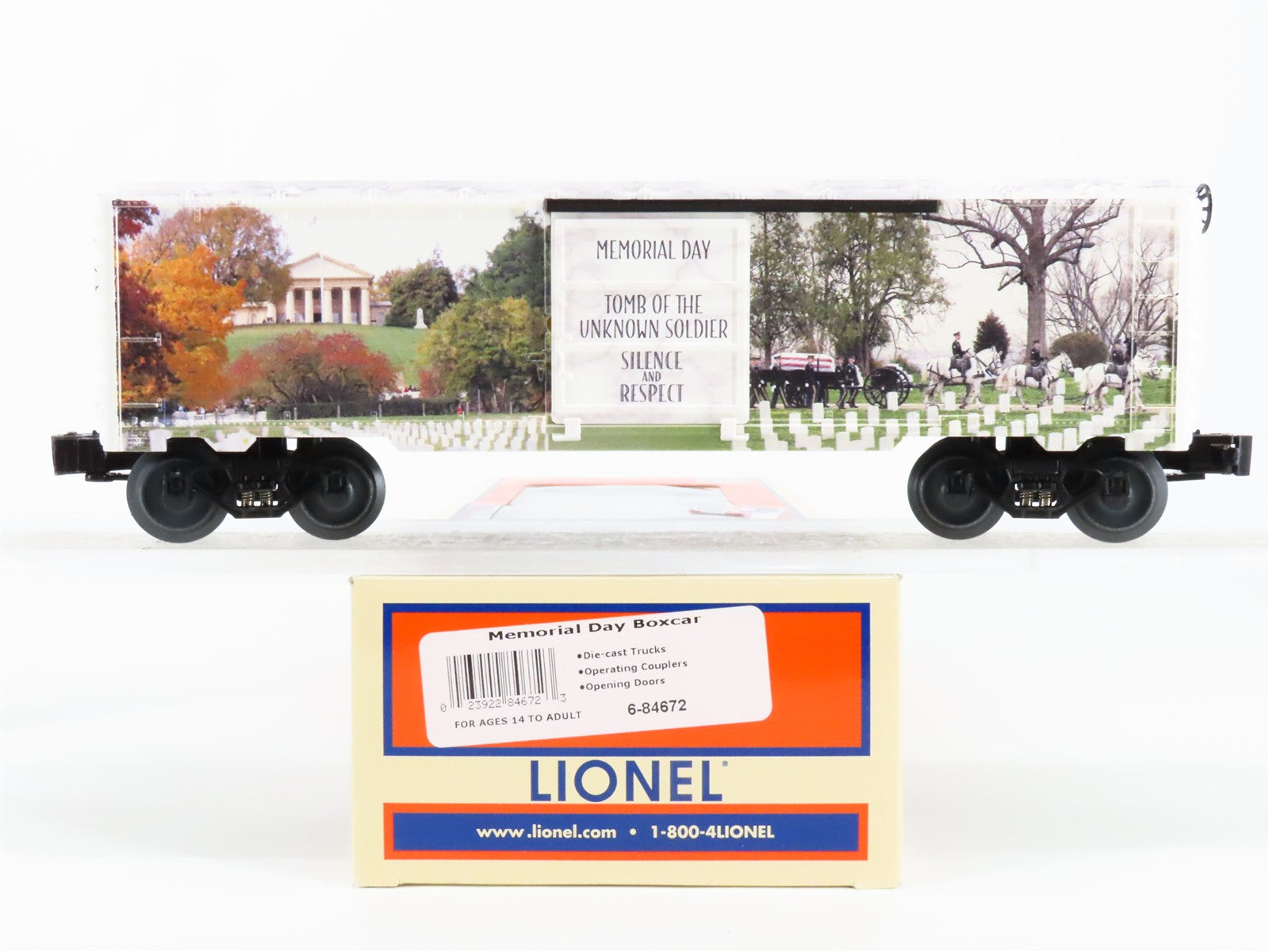 O Scale Lionel 6-84672 Box Car 84672 RTR