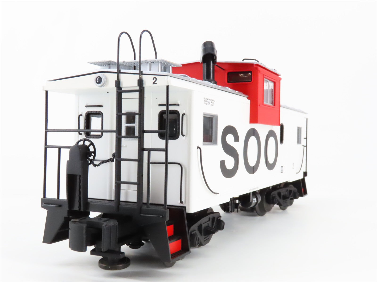 O Scale Lionel 6-17641 Soo Line Extended Vision Caboose 2 RTR