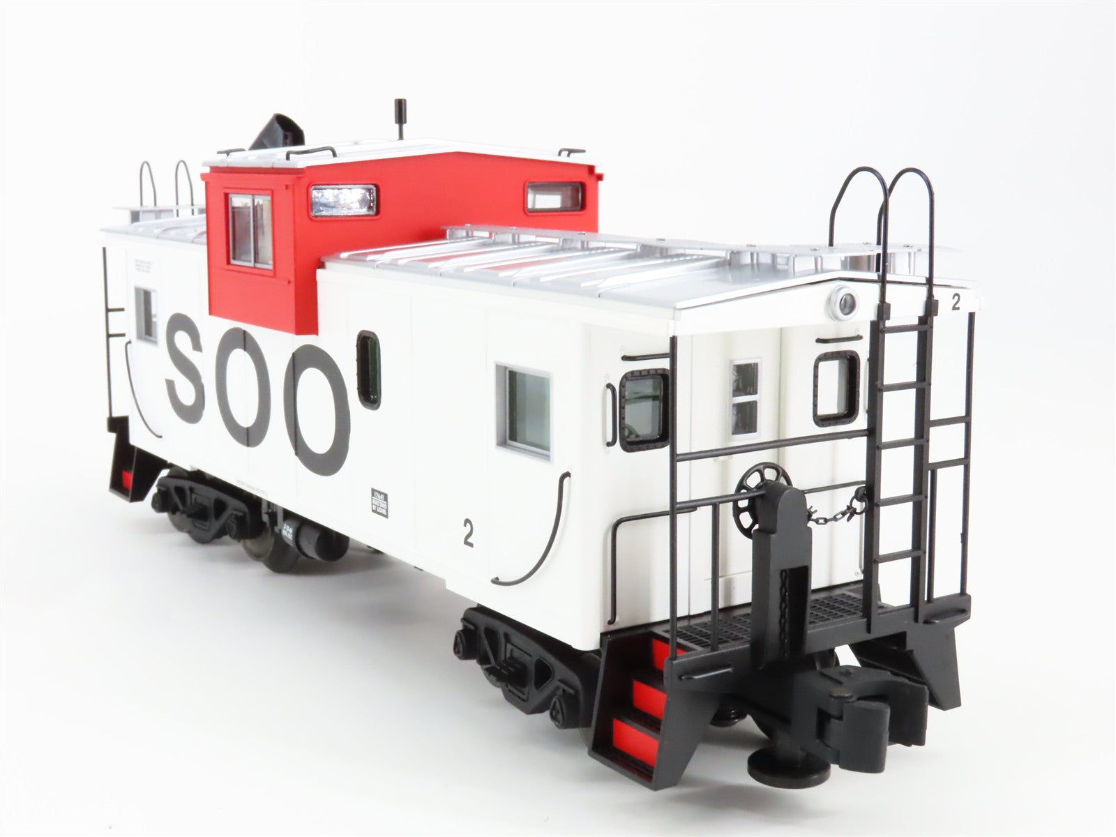 O Scale Lionel 6-17641 Soo Line Extended Vision Caboose 2 RTR