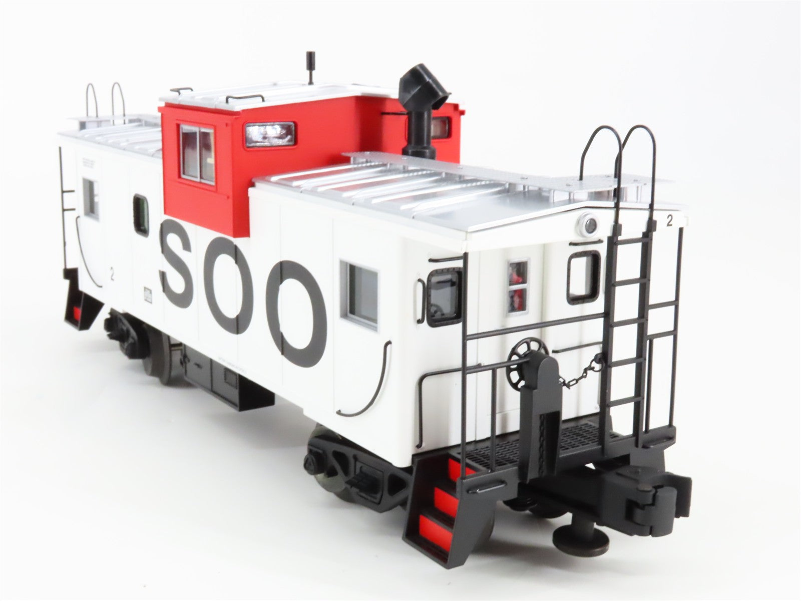 O Scale Lionel 6-17641 Soo Line Extended Vision Caboose 2 RTR