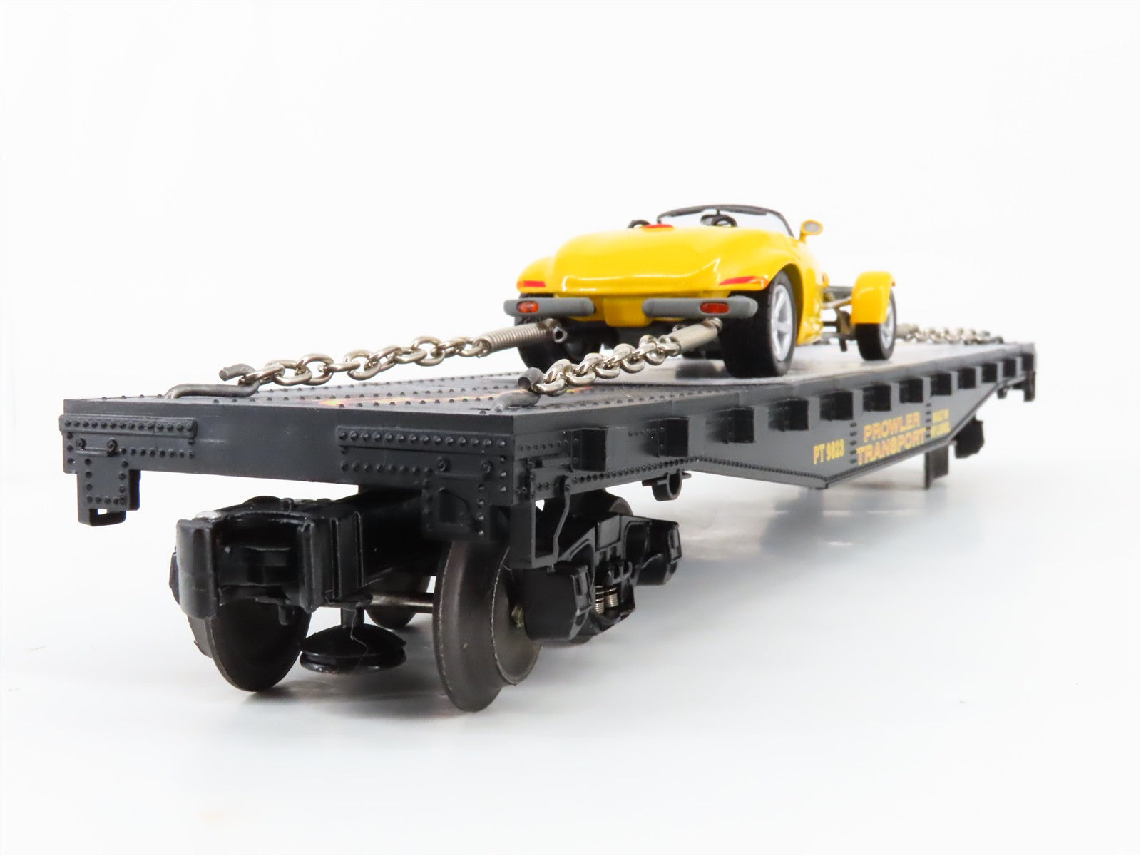 O Scale Lionel 6-17522 PT Prowler Transport Flat Car with Plymouth Prowler RTR