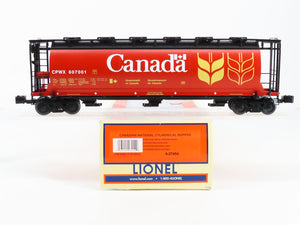 O Scale Lionel 6-27454 CPWX Government of Canada Cylindrical Hopper 607001 RTR