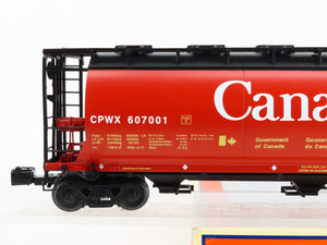 O Scale Lionel 6-27454 CPWX Government of Canada Cylindrical Hopper 607001 RTR