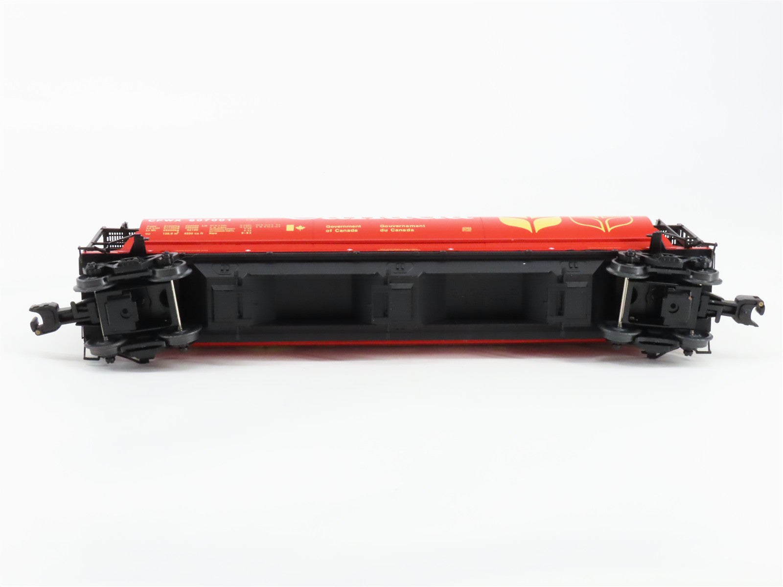 O Scale Lionel 6-27454 CPWX Government of Canada Cylindrical Hopper 607001 RTR