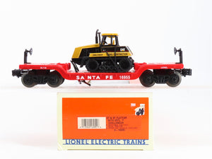 O Scale Lionel 6-16955 ATSF Santa Fe Depressed-Center Flat Car 16955 RTR