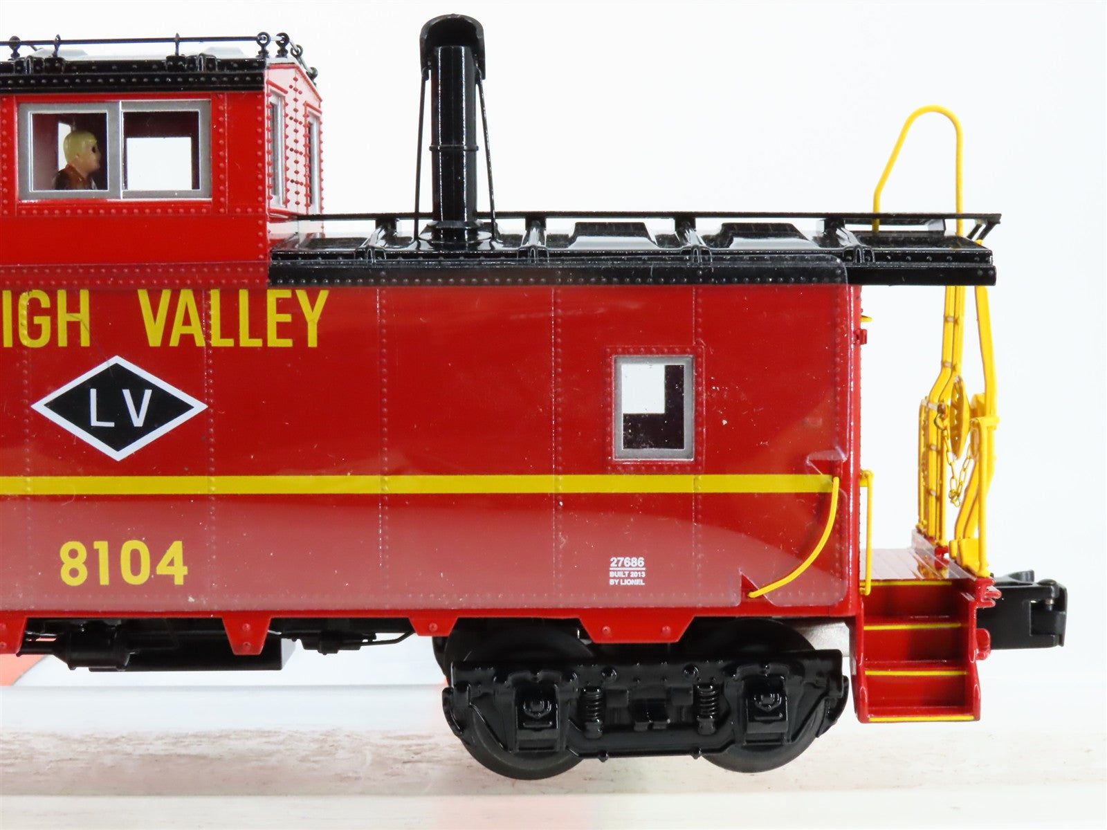 O Scale Lionel 6-27686 LV Lehigh Valley CA-4 Caboose Lighted 8104 RTR