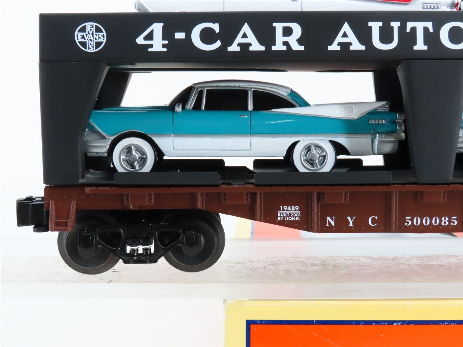O Scale Lionel 6-19489 NYC New York Central Auto Carrier 500085 RTR