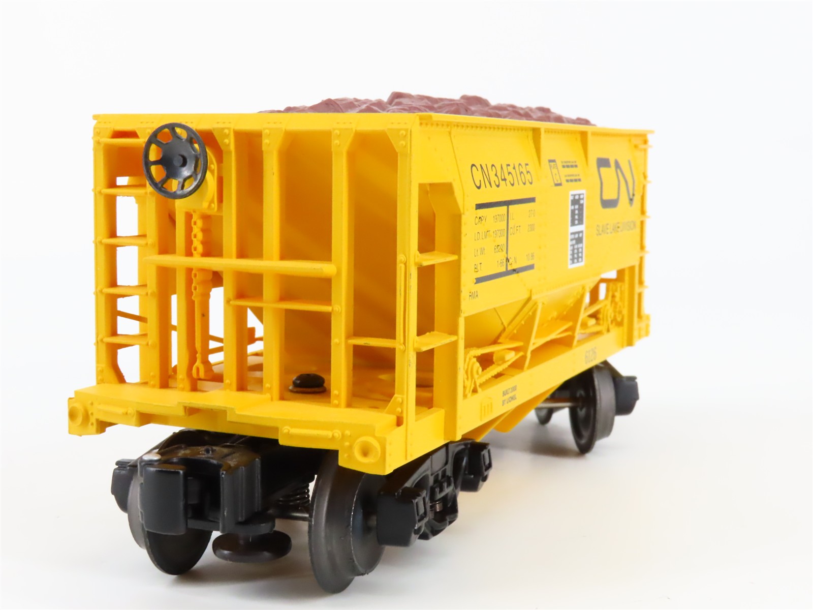 O Scale Lionel 6-17801 CN Canadian National Hopper 345165 RTR