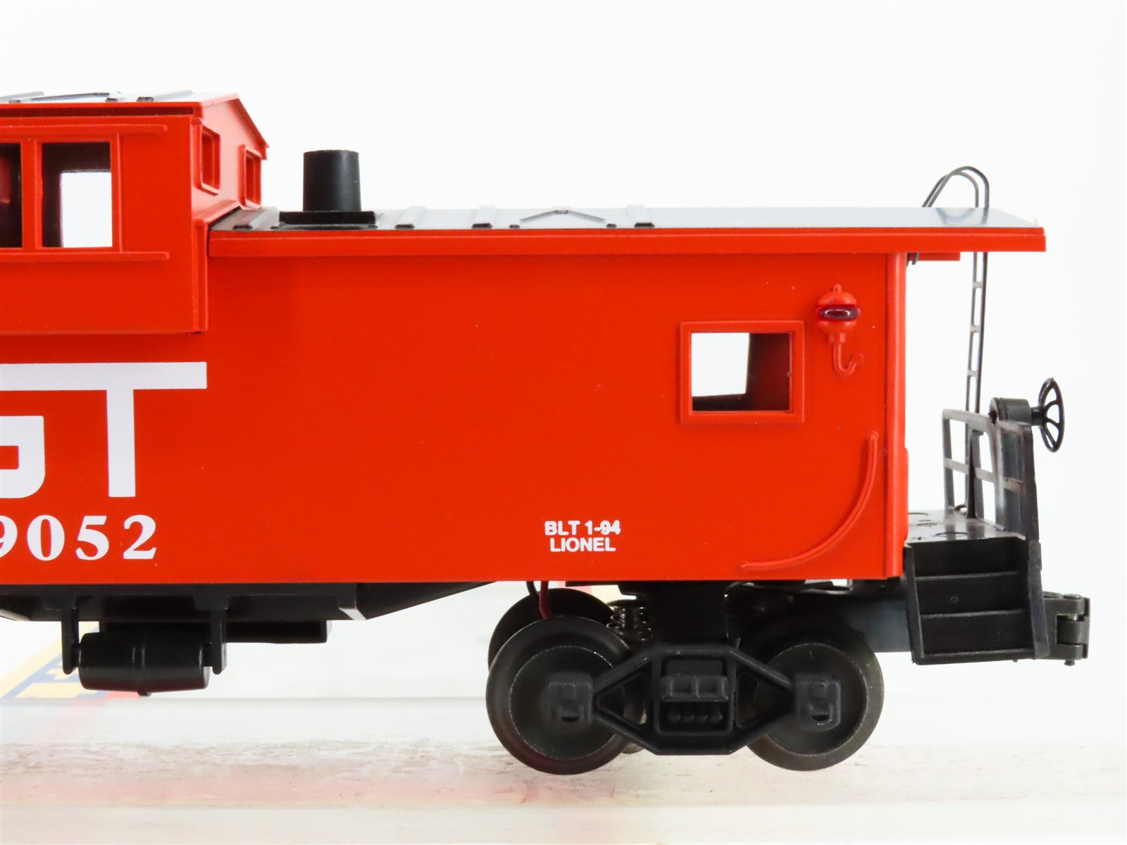 O Scale Lionel 6-16554 GT Grand Trunk Extended Vision Caboose Lighted 79052 RTR