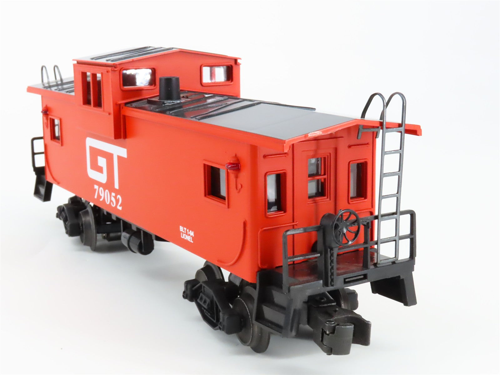 O Scale Lionel 6-16554 GT Grand Trunk Extended Vision Caboose Lighted 79052 RTR