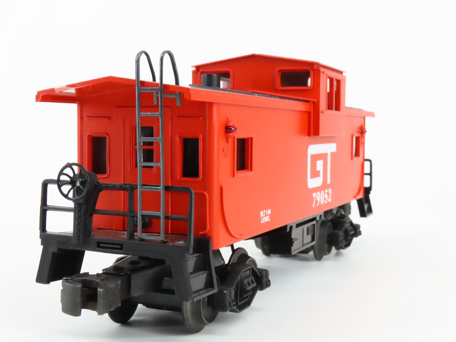 O Scale Lionel 6-16554 GT Grand Trunk Extended Vision Caboose Lighted 79052 RTR