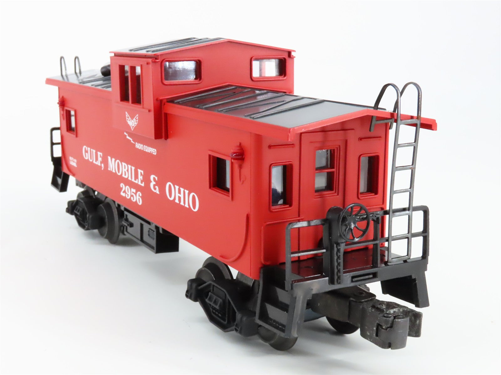 O Scale Lionel 6-19721 Gulf, Mobile & Ohio Extended Vision Caboose Lighted RTR