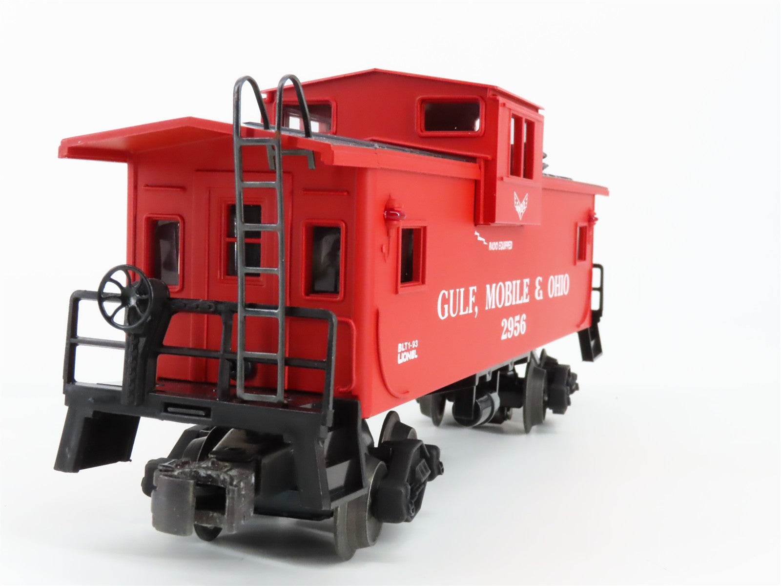 O Scale Lionel 6-19721 Gulf, Mobile & Ohio Extended Vision Caboose Lighted RTR