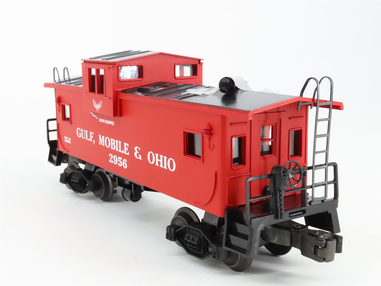 O Scale Lionel 6-19721 Gulf, Mobile & Ohio Extended Vision Caboose Lighted RTR