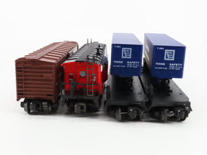 O Scale Lionel 6-21750 NKP Nickel Plate Road Freight Car 4-Pack 18211, 6517 RTR