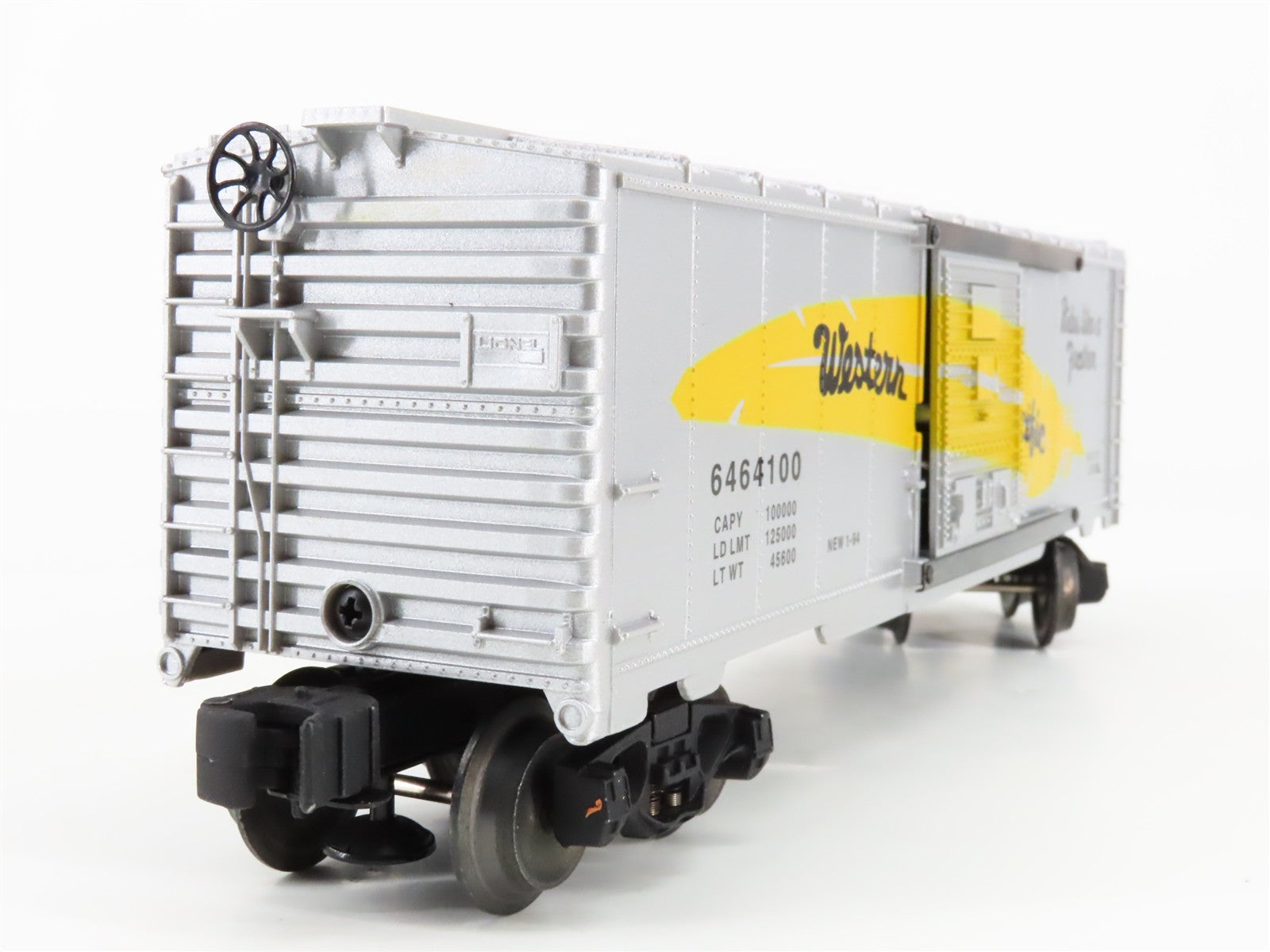 O Scale Lionel 6-19257 WP, RI Western Pacific, Rock Island Box Car 3-Pack RTR