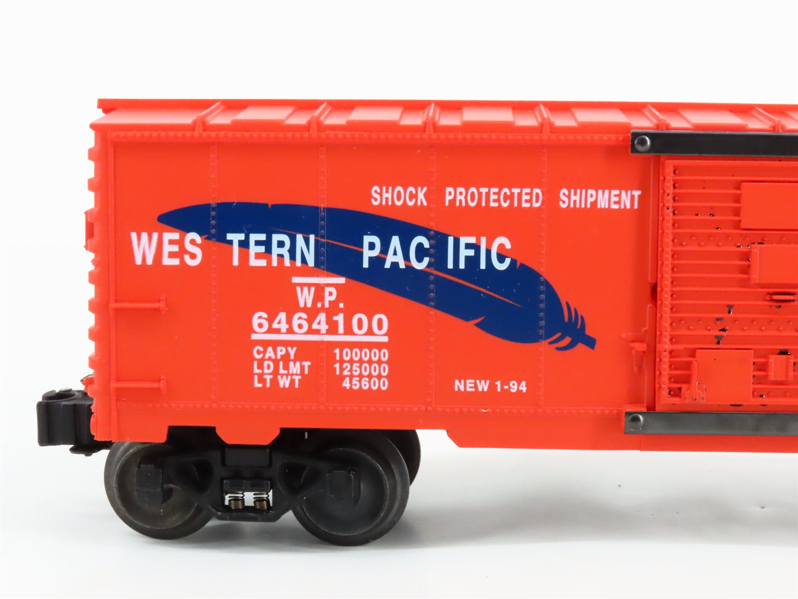 O Scale Lionel 6-19257 WP, RI Western Pacific, Rock Island Box Car 3-Pack RTR