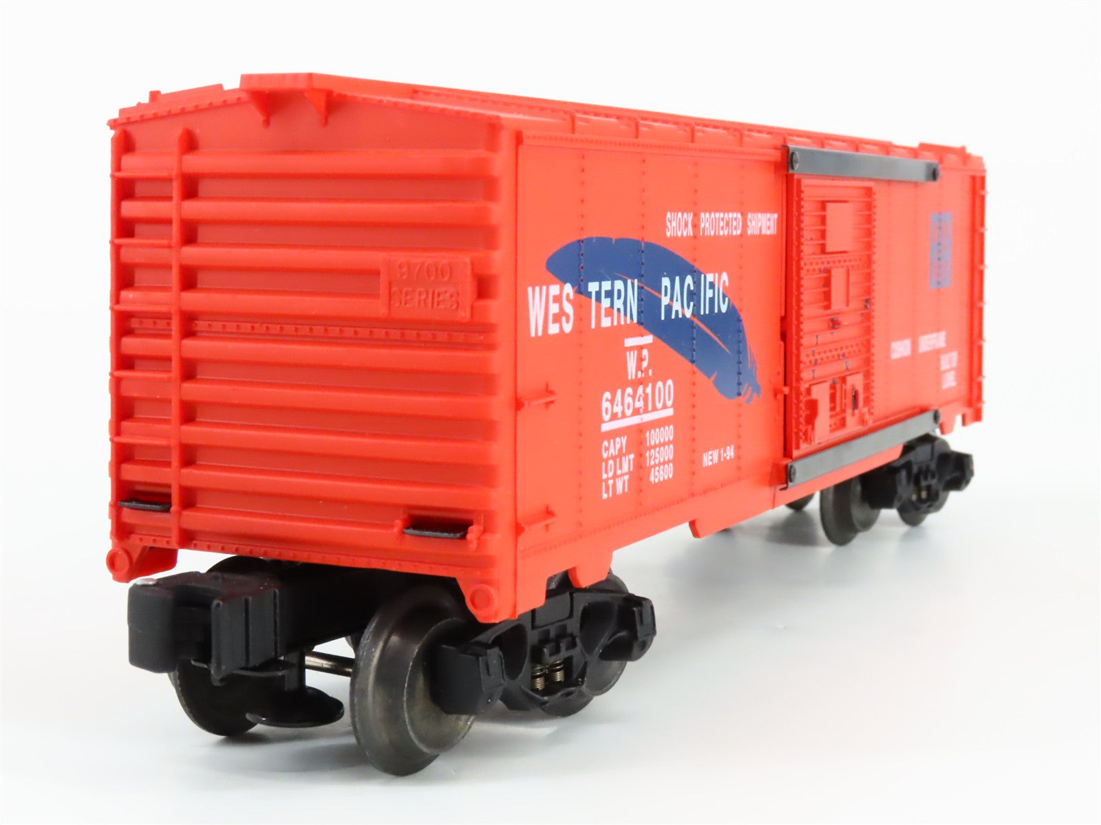 O Scale Lionel 6-19257 WP, RI Western Pacific, Rock Island Box Car 3-Pack RTR