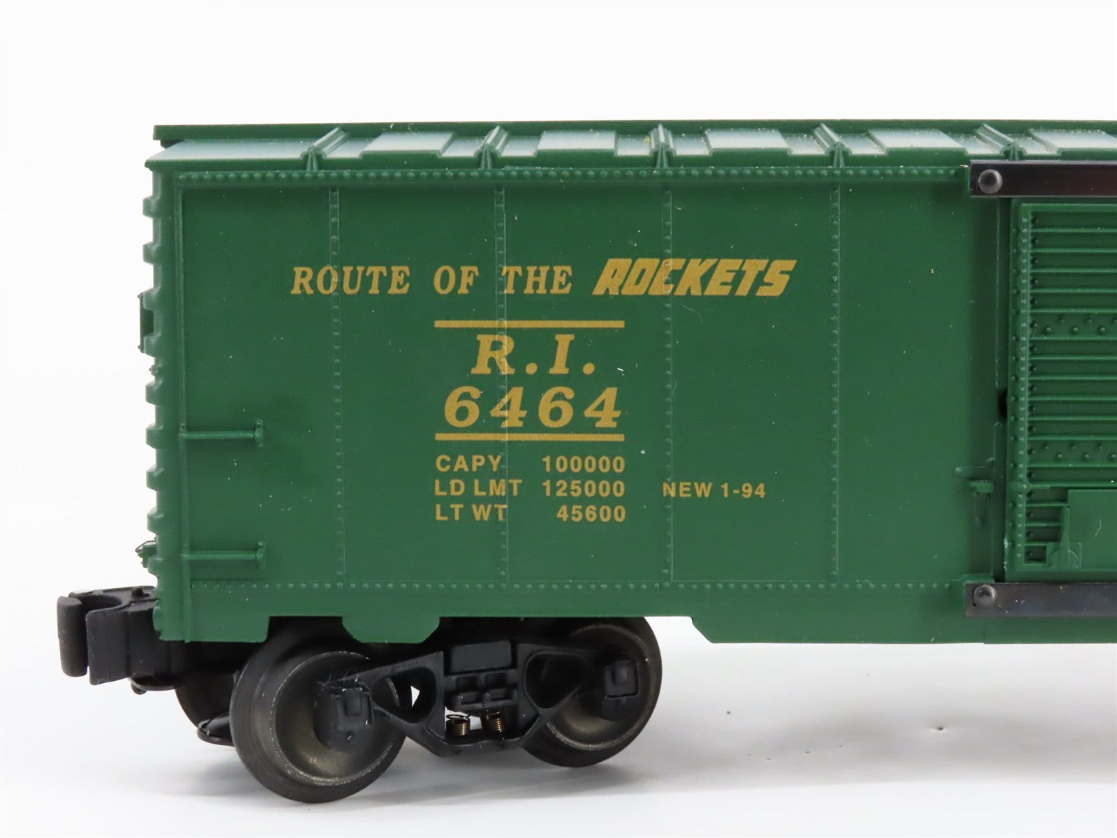 O Scale Lionel 6-19257 WP, RI Western Pacific, Rock Island Box Car 3-Pack RTR